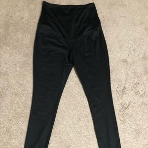 Isabel Maternity Black Leggings/Workout Pants